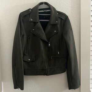 Banana Republic Deep Green Motorcycle Style size M : Women